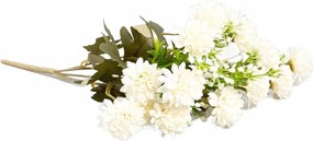 Verben műág ekrü virágokkal 35 cm Homla
