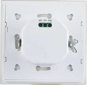 Mikrohullámú mozgásérzékelő 180° 300W/230V fehér