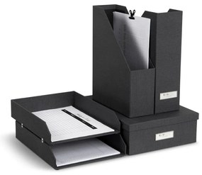 Karton rendszerező szett dokumentumokhoz 5 db-os Holger – Bigso Box of Sweden