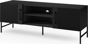 RTV asztal RAFTT 152x55 cm, fekete