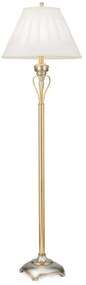 Orion Stl 12-1097/1 - Állólámpa TIZIA 1xE27/60W/230V fehér/arany/patinás