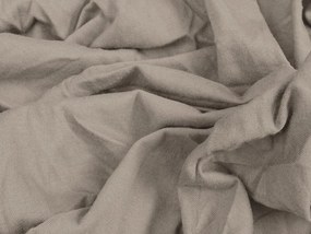 Jersey lepedő EXCLUSIVE szürke-bézs 90 x 200 cm