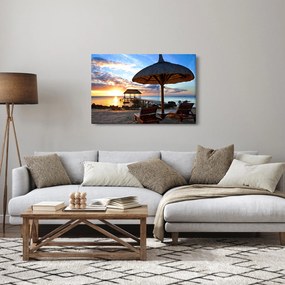 Kép - Naplemente Mauritiuson (90x60 cm)