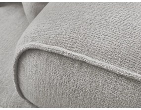 Világosszürke zsenília kanapé 237 cm Whesley – Bobochic Paris