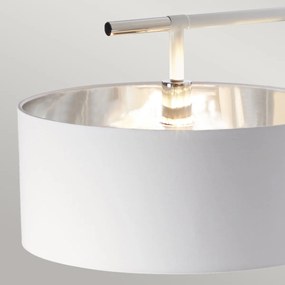 Elstead modern állólámpa balance fehér festett nikkelfény elsbalance-fl-wpn