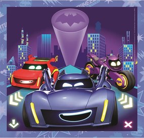 Batman Batwheels 3x48 db-os puzzle Clementoni