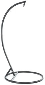 Bézs KOLUMBIA függőfotel fekete állvánnyal