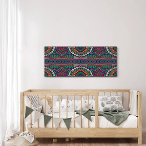 A díszítő absztrakció képe (120x50 cm)