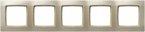 Ötszörös keret Ospel gyöngyház bézs