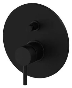 Paffoni - LIGHT falba süllyesztett zuhanycsaptelep, fekete