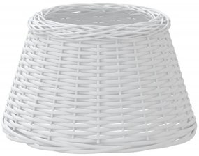 fehér fonott lámpaernyő Ø50x30 cm