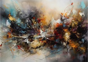 Kép - Absztrakt grafika (70x50 cm)