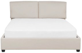 Franciaágy 140 cm BELLA (ágyráccsal) (bézs). 1007170