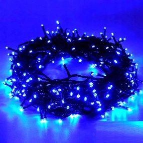 KarĂĄcsonyfa FĂ©nyfĂŒzĂ©r 100 Led Fix Flash KĂ©k