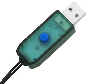 megvilágított műkarácsonyfa 130 LED-del 210 cm