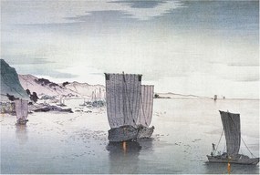 Design fotótapéta falra Flizelin Vitorlás táj 104x70 Ragasztó