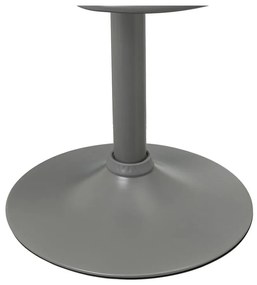 Szürke bőr utánzat állítható magasságú bárszék szett 2 db-os (ülésmagasság 56,5 cm) – Casa Selección