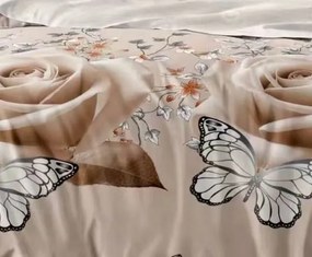 Ágynemű OPRAH ROSES and BUTTERFLIES 7 részes 140X200 cm