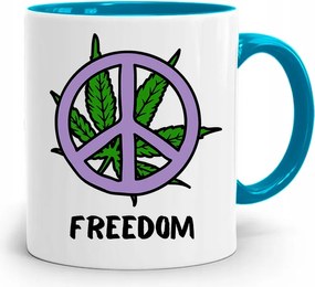 Dohányosoknak 420 Cbd Bögre Kék Ajándék fényképes nyomtatással