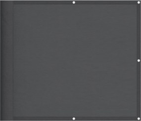 vidaXL antracitszürke 100% oxford poliészter erkélyparaván 90x1000 cm