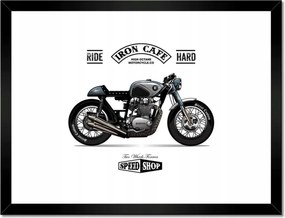Poszterek keretben 40x30 Motorkerékpár Antik Vintage