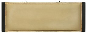 Pad szekrény 100x35x50 cm Tömör fa Durva mangófából