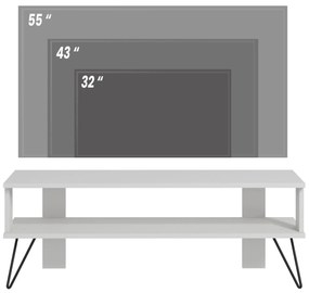 TV asztal/szekrény Dual (fehér). Akció -11%. 1107984