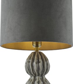 Dar Lighting modern asztali lámpa lorelai szürke darlor4239
