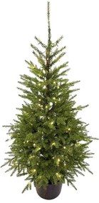 3D-s Kárpáti Luc cserepes műfenyő 150cm 150LED