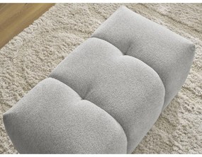 Világosszürke zsenília lábtartó Roxelane – Bobochic Paris