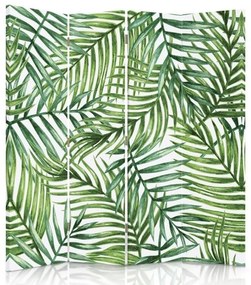 Gario Paraván Pálmalevél kompozíció Méret: 145 x 170 cm, Kivitelezés: Forgó paraván 360°