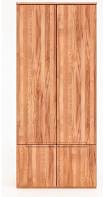 Bükkfa ruhásszekrény 90x206 cm Vento 2 - The Beds