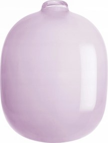 Üveg Váza Lila 12,5 CM Egyedi Virágokhoz És Dekorációhoz