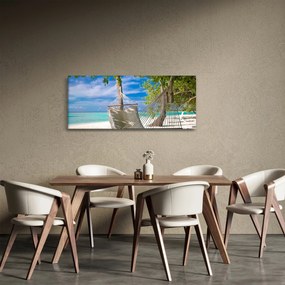 Kép - Függőágy a tengerparton (120x50 cm)