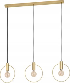 Függő Lámpa Túlnyúlás Eglo Manizales 98835 Sárgaréz