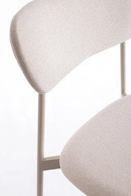 Szürkésbarna kárpitozott étkezőszék Inka – Yes Everyday