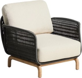 Bézs párnázott kerti fotel Alipa – Kave Home