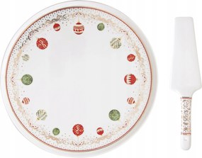 Tálalótál Sütemény Karácsonyi Tányér Karácsonyi Ünnepi Dekoráció