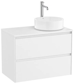 Fürdőszobaszekrény mosdó alá Roca ONA 79,4x58,3x45,7 cm fehér mat ONADESK802ZBMP