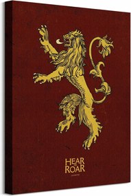 Trónok harca Lannisterek címere Vászonkép 40x50