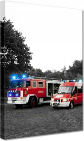 Vászonkép 20x30 Tűzoltóság