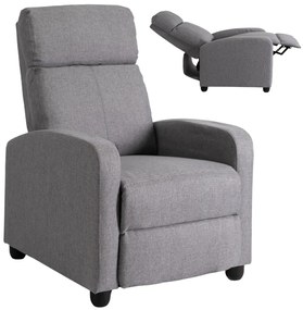 TV és Relaxfotel Szürke Színben. DANNY