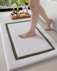 Fürdőszobaszőnyeg Color&geometr 40x70cm Fehér