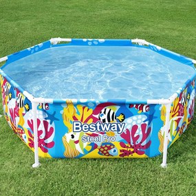 Bestway Steel Pro játszómedence UV szűrős napernyővel 183 cm x 51 cm