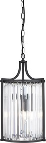 Függeszték Fekete VICTORIA SEARCHLIGHT 8092-2BK