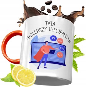 Narancssárga Bögre Apák Napjára Ajándék fényképes nyomtatással