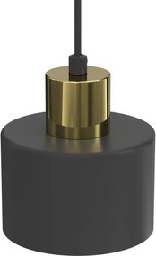 Kábeles csillár PARKLA 1xE27/15W/230V fekete