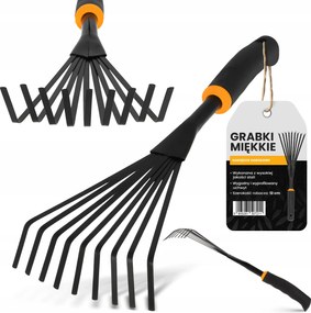 Seprű-gyűjtő Karma Puha Gyűjtő Ventilátoros Kis Kerti Gereblye Levelekhez Gyomokhoz