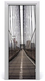 Ajtó tapéta Brooklyn híd 75x205 cm