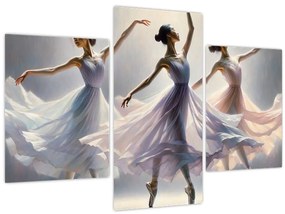 Kép - Három balerina (90x60 cm)